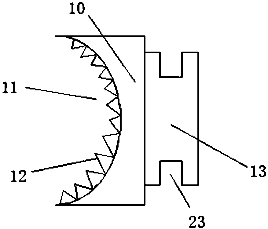 Steel bending machine capable of improving clamping stability