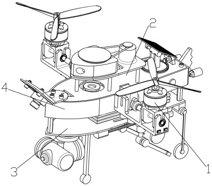 Pesticide automatic detection robot for farmland crops