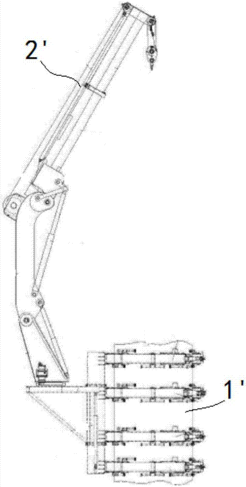 Self-climbing crane and wind power generator mounting equipment