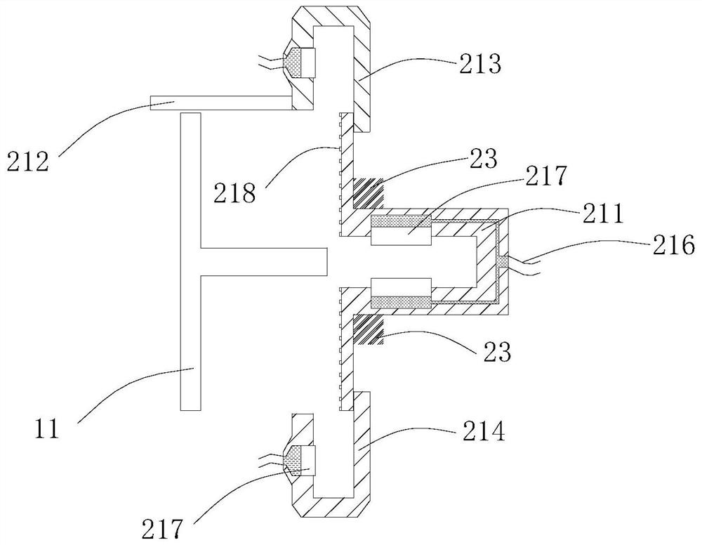 Performance testing system and method for loading module and elevator safety protection device