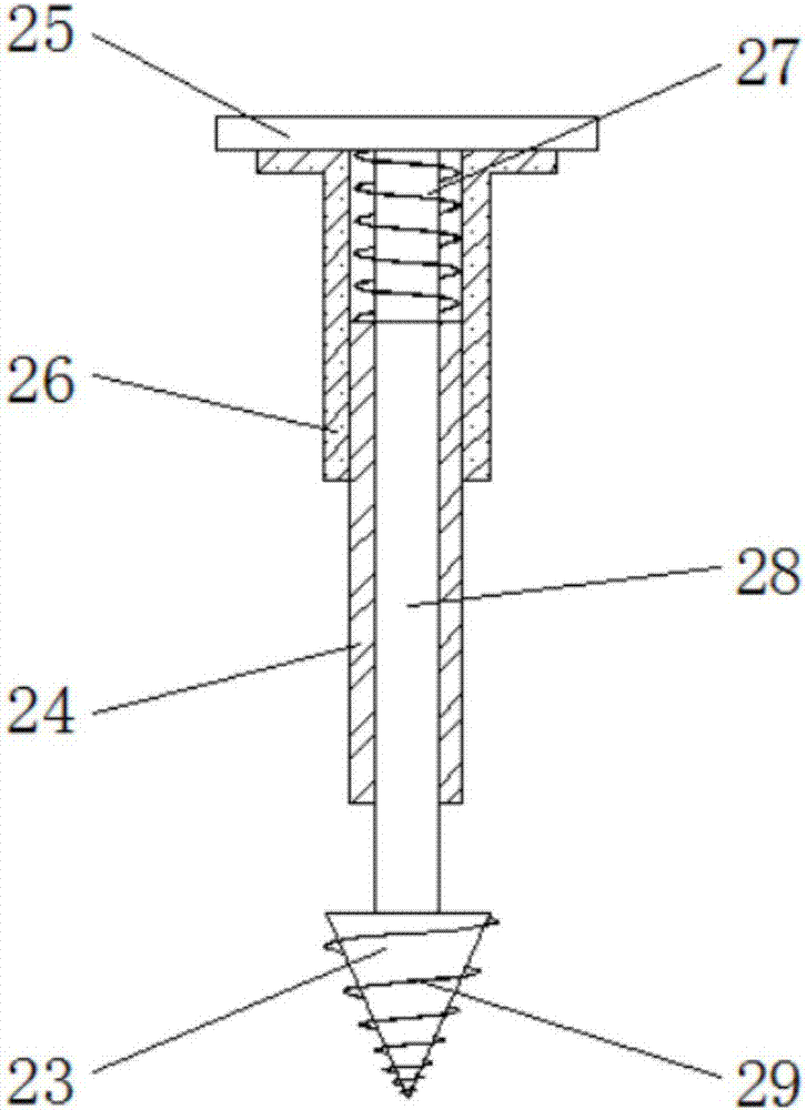 Fruit tree transplanting device