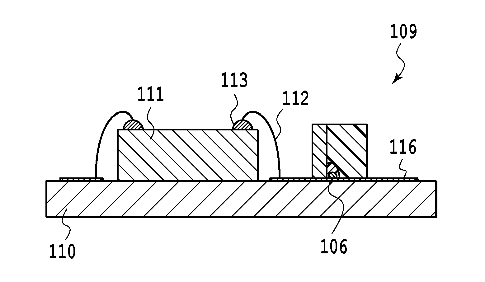 Submount, encapsulated semiconductor element, and methods of manufacturing the same