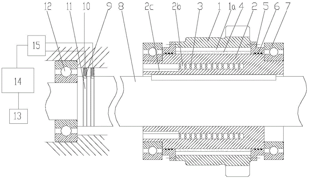 Electronically controlled two-way overrunning clutch