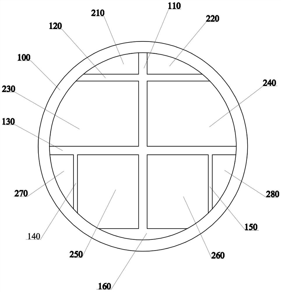 Immersed tube tunnel and construction method