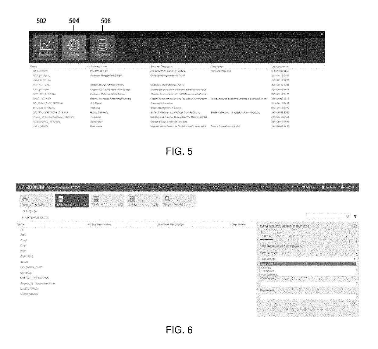 Data management platform using metadata repository