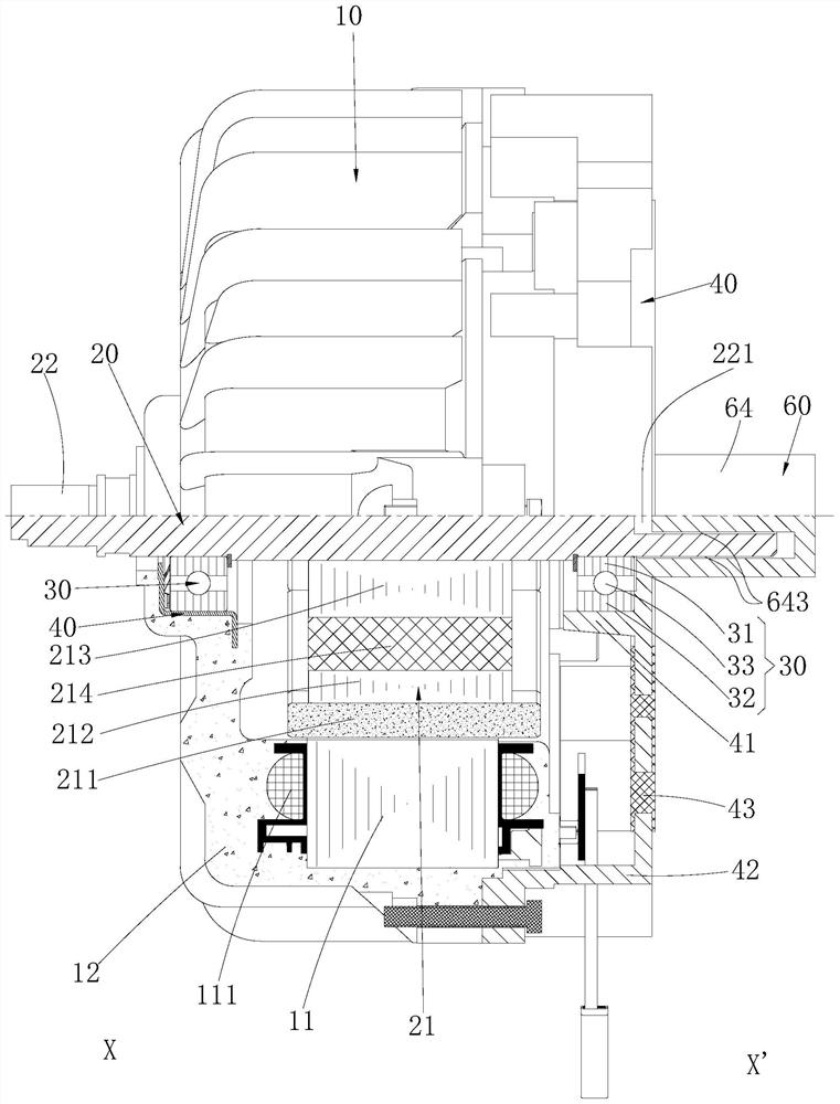 Motor and electrical equipment with same