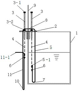 A device that can precisely control the water intake level and discharge level