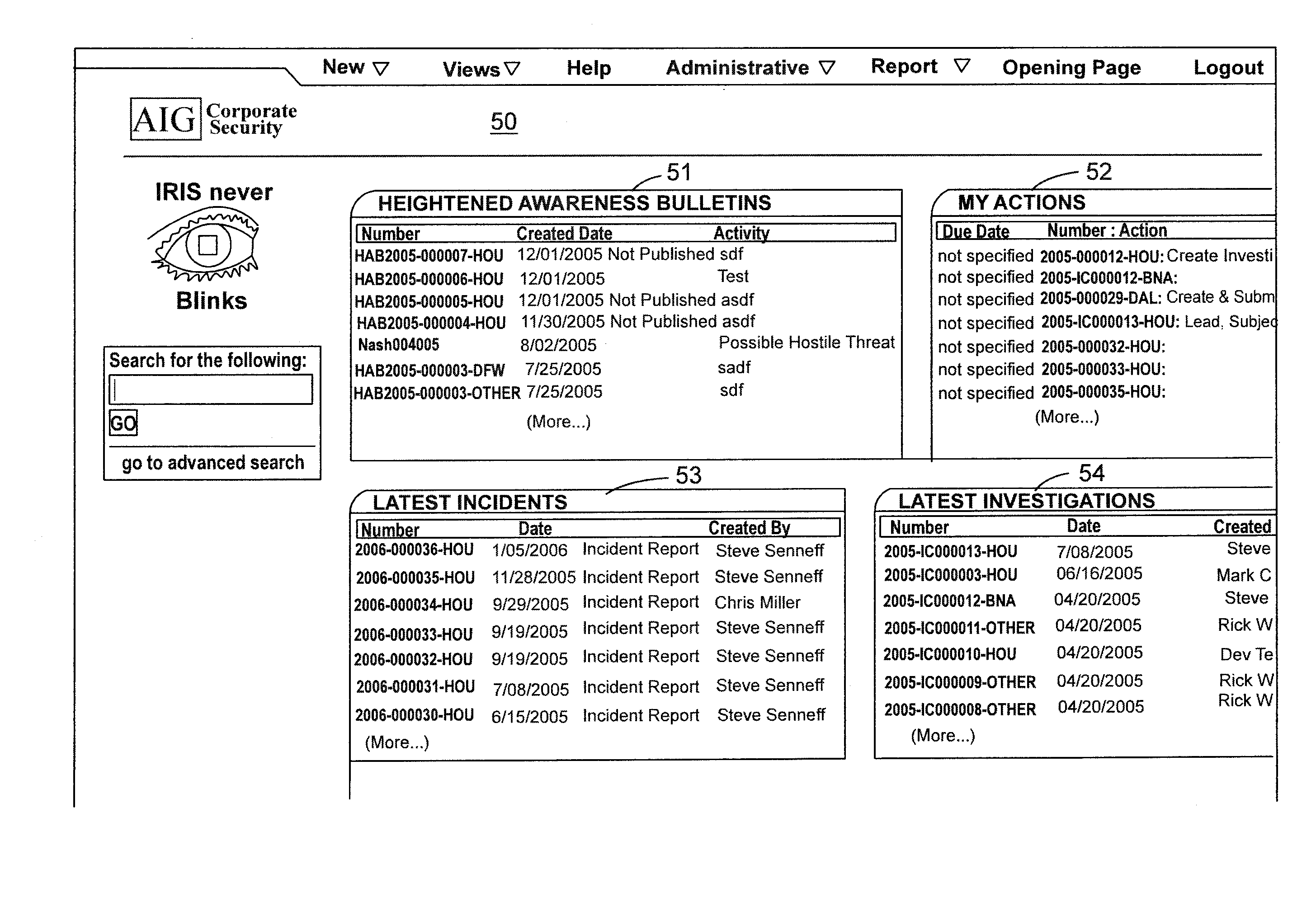 System and method for incident reporting