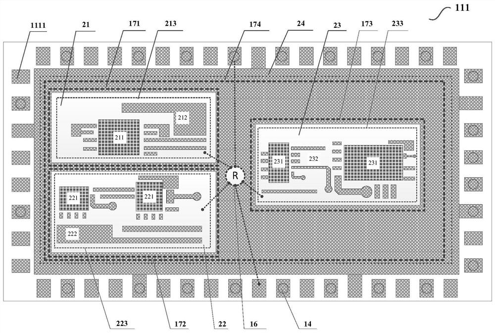 Airtight high-thermal-conductivity LCP packaging substrate, manufacturing method and multi-chip system-in-package structure