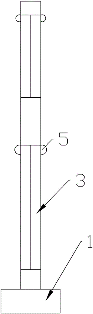 Grape mounting trellis