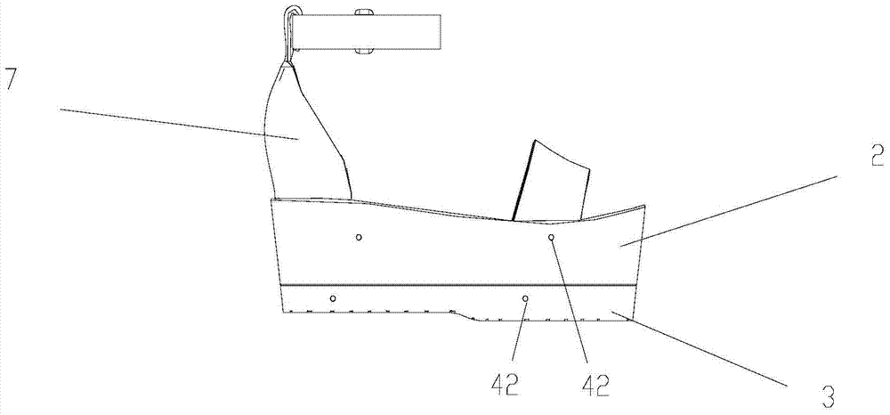 Easy to disassemble and transform to display see-through shoes