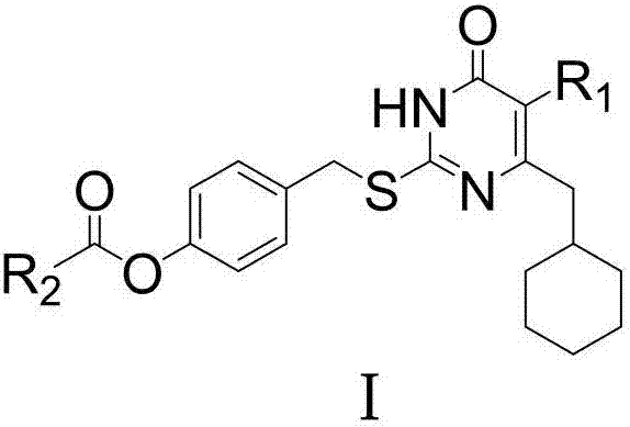 6-cyclohexyl methyl pyrimidone compounds (s-DACOs) non-nucleoside reverse transcriptase inhibitors (nnrtis) as well as preparation method and use thereof