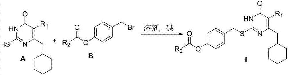 6-cyclohexyl methyl pyrimidone compounds (s-DACOs) non-nucleoside reverse transcriptase inhibitors (nnrtis) as well as preparation method and use thereof