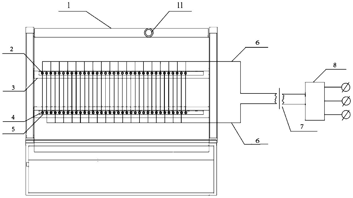 Fruit and vegetable preservation device and method based on single-array dielectric barrier discharge plasma