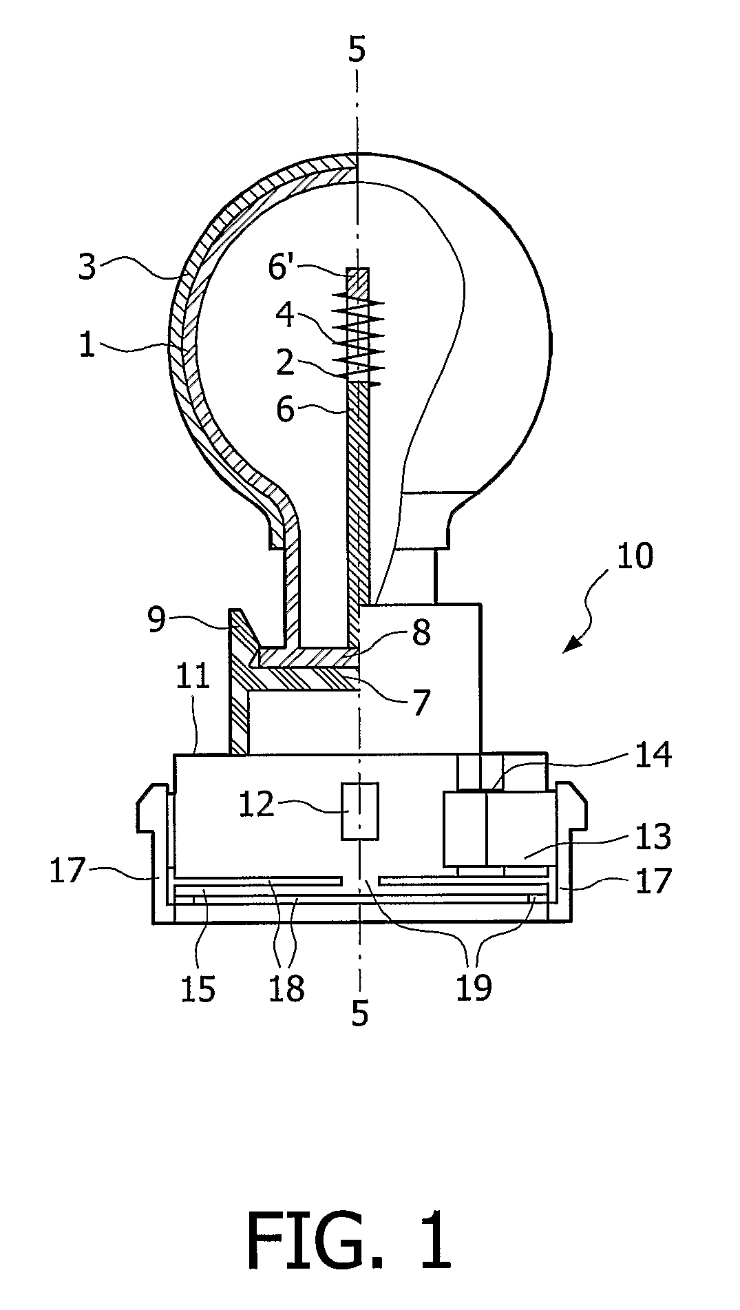 Light-transmitting substrate provided with a light-absorbing coating, light absorbing coating as well as method of preparing a light-absorbing coating