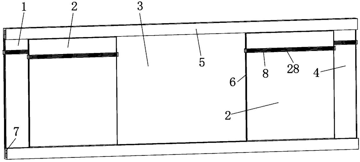 Push-pull blackboard for teaching