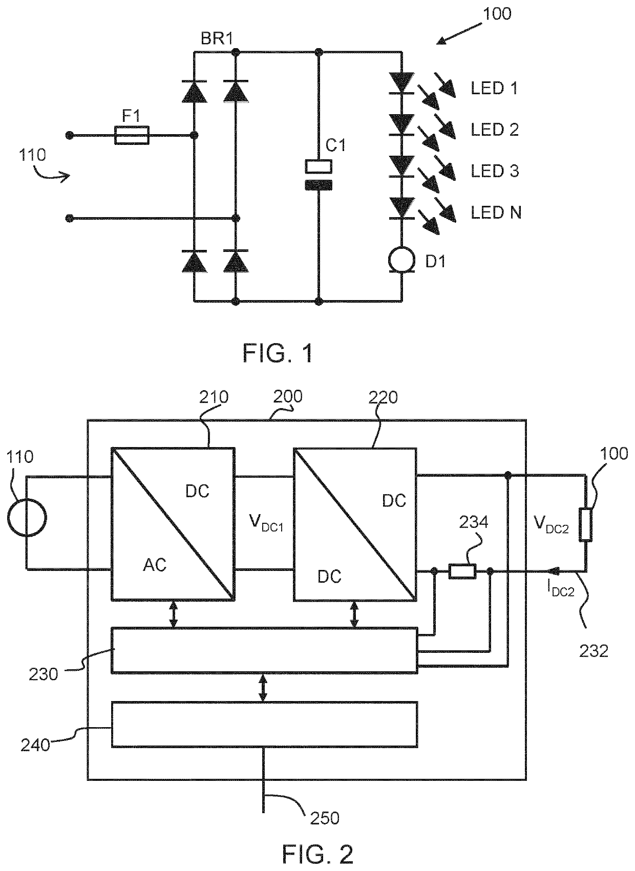 A lighting driver, lighting circuit and drive method