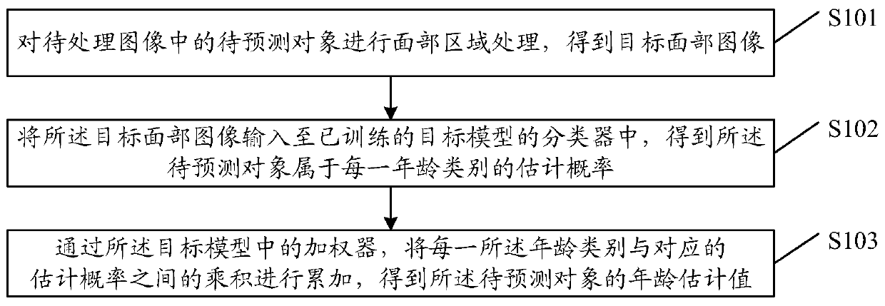 Age estimation method and device, equipment and storage medium