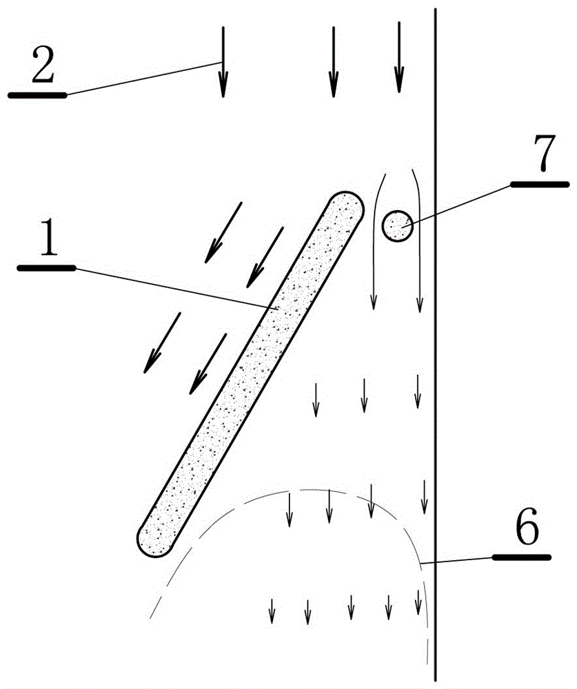 Adjusting method and system of river channel flowing field in fishway inlet