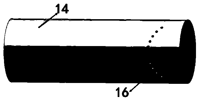 Direct-injection type fan-shaped nozzle applied to cavity structure of afterburner