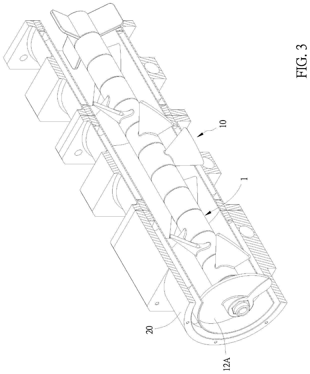 Stirring Rod Of Hot And Cold Foods Supplying Machine And Assembled Stirring Unit Thereof