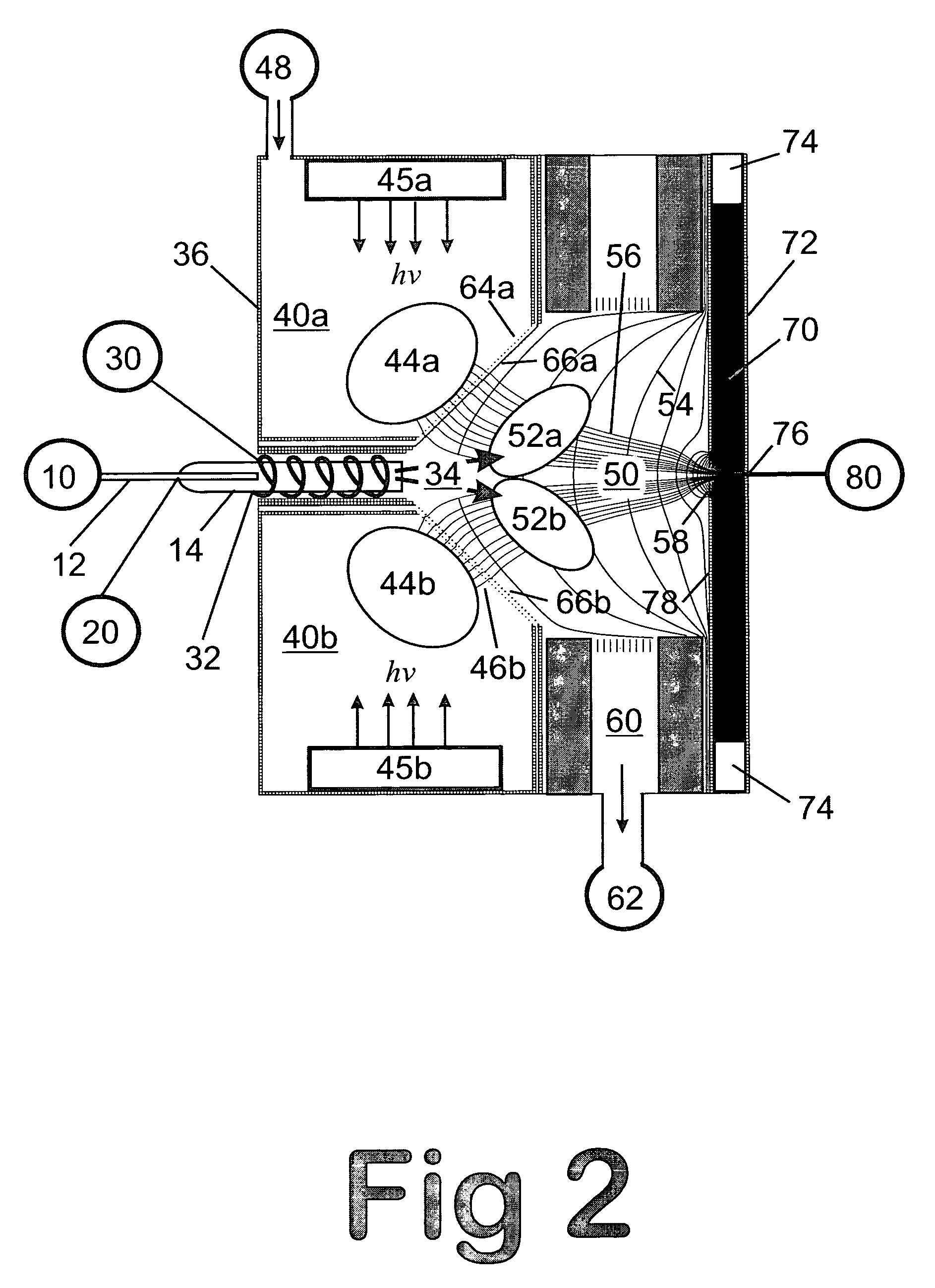 Remote reagent chemical ionization source