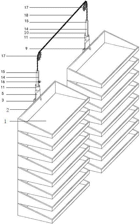 Tobacco carton access mechanism of intelligent cigarette control cabinet