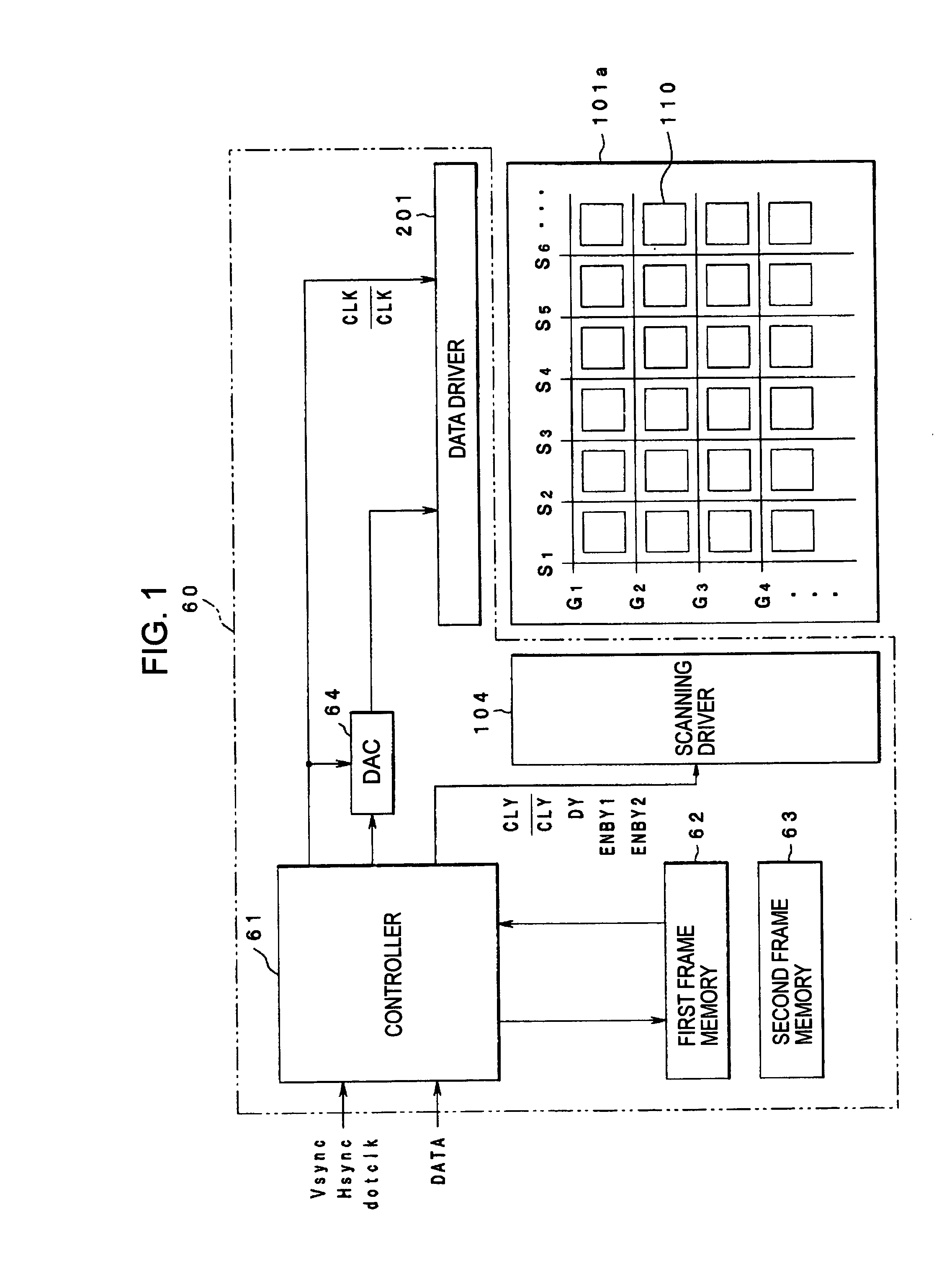 Electro-optical device, driving method of electro-optical device, driving circuit of electro-optical device and electronic apparatus