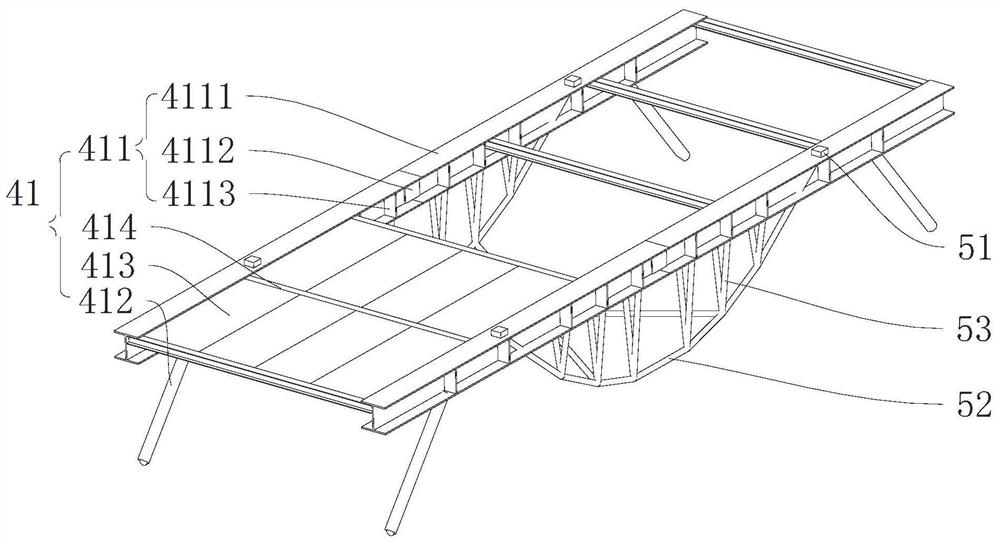 Recyclable prestress supporting system and construction method