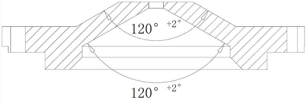 Space travelling wave tube collector component and assembly method thereof