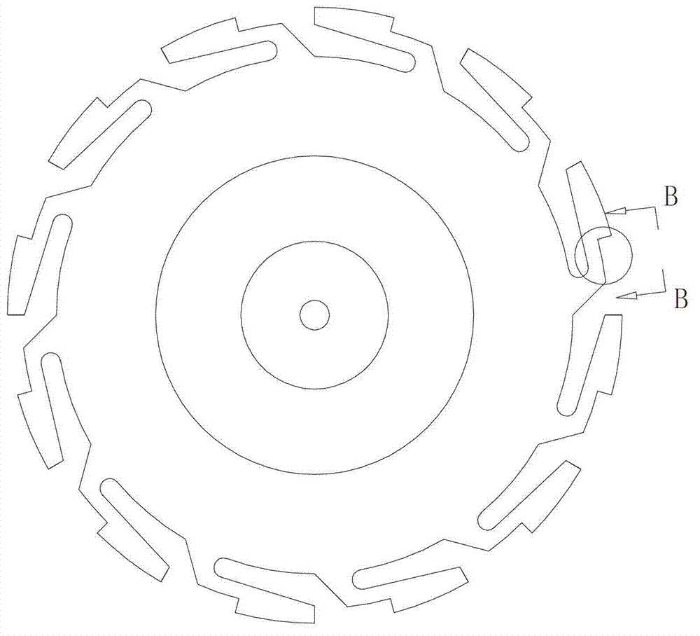 Space travelling wave tube collector component and assembly method thereof