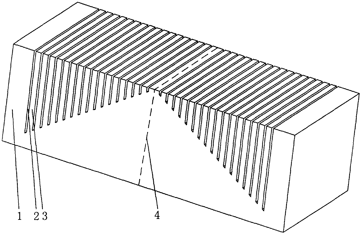 Array-type emissivity reference object