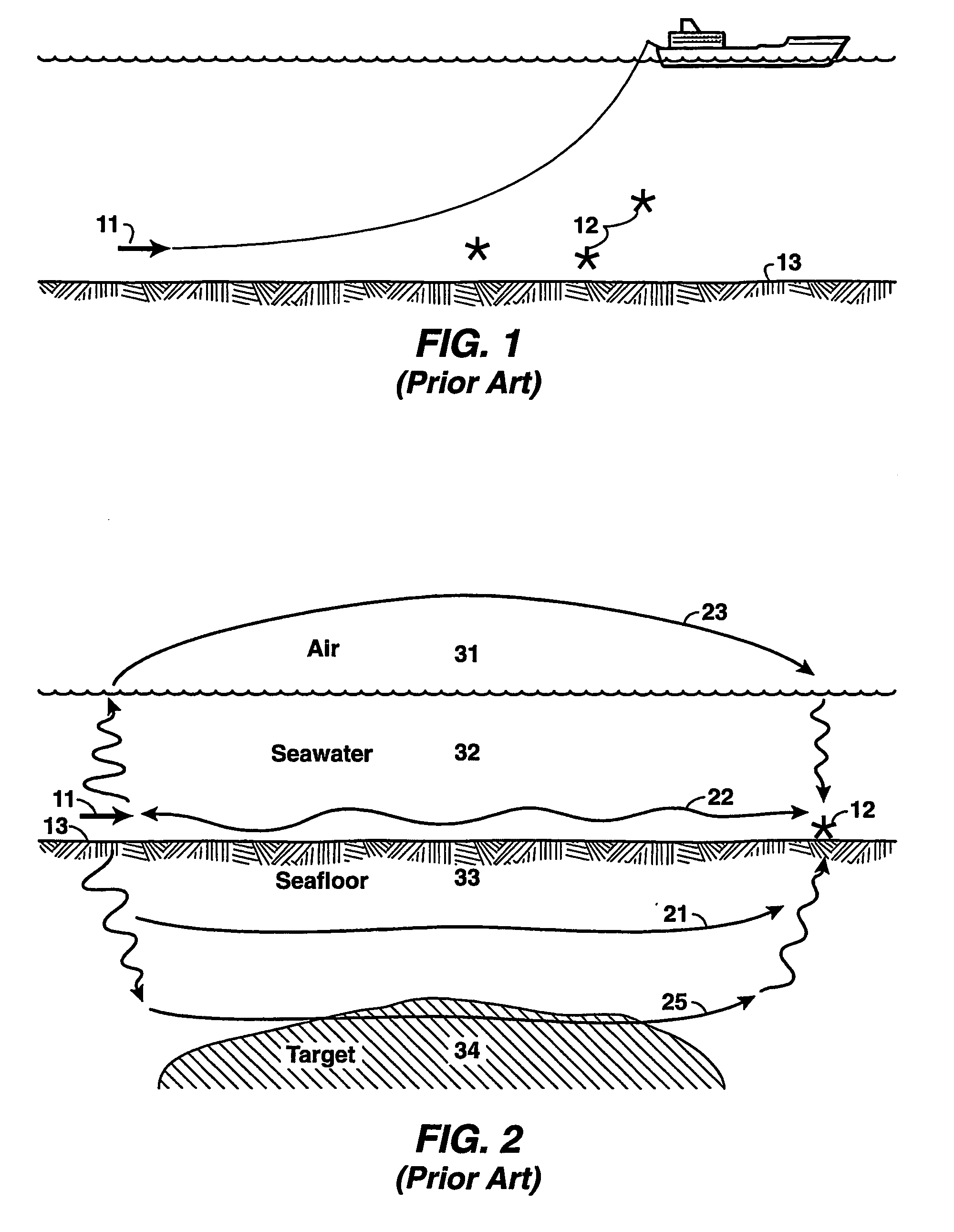 Method for removing air wave effect from offshore frequency domain controlled-source electromagnetic data