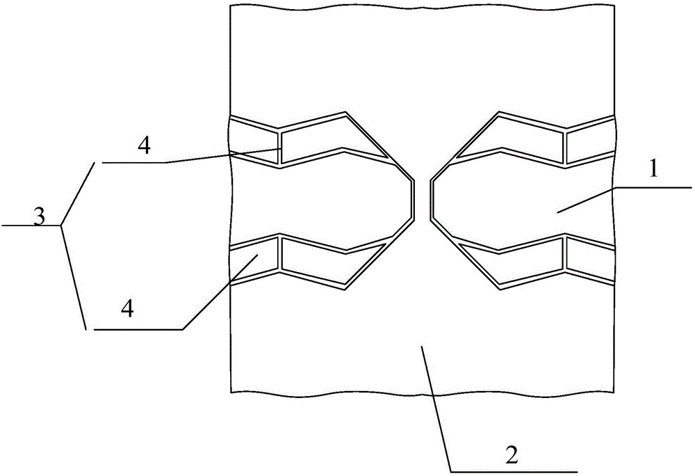 Initial unit for forming electrode pattern of mutual capacitance touch screen