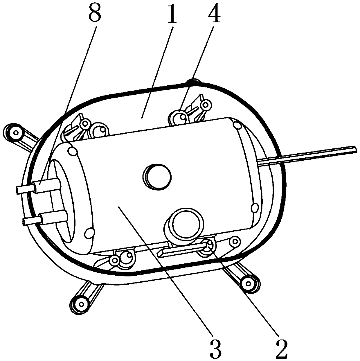 Vibration reduction and sound insulation pump