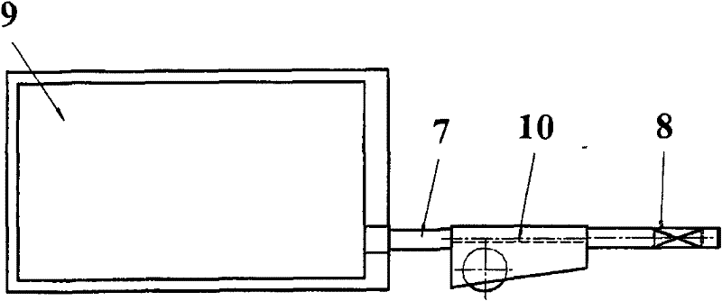 Oxygen inhalation method and device under gas defense, highlands, oxygen deficiency self-rescue circumstances