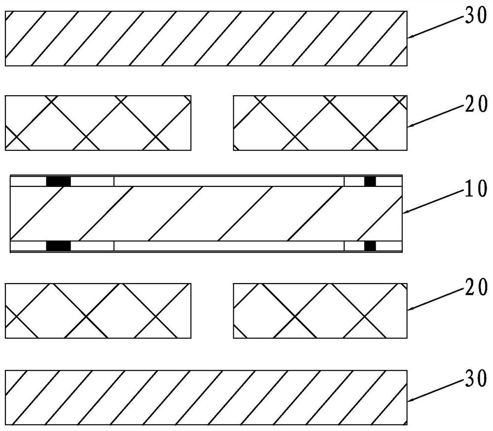 Preparation process of rigid-flex board with laser blind holes