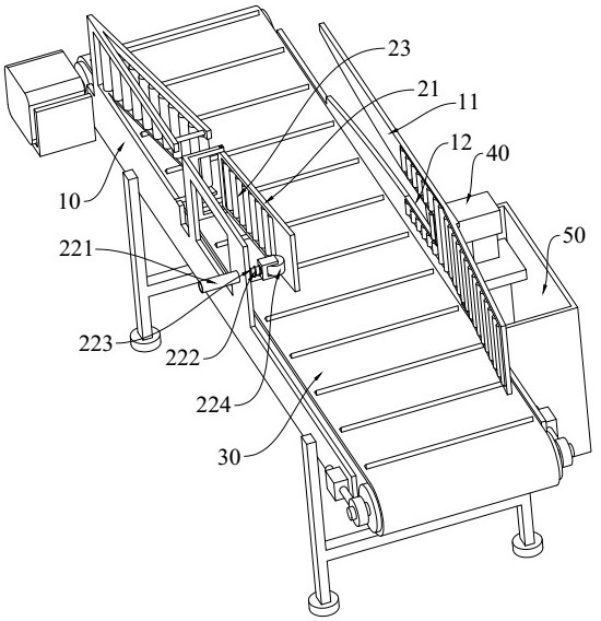 Pineapple terminal bud cutting device