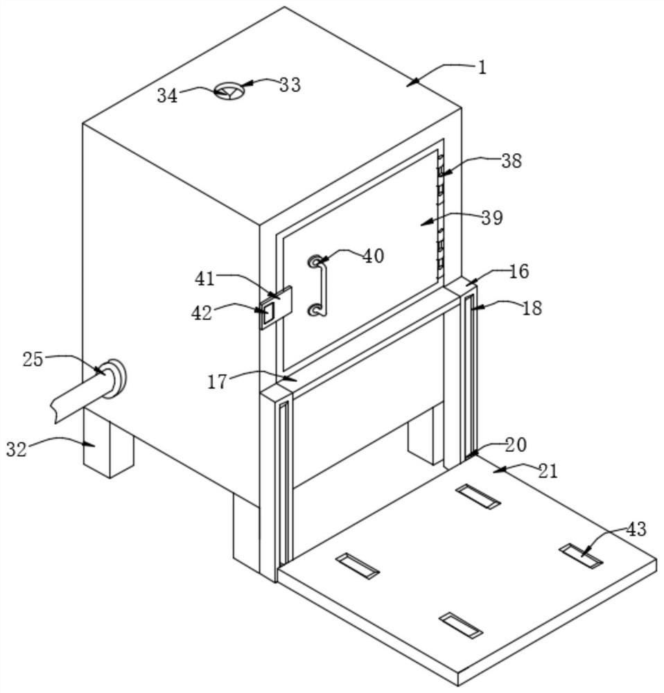 Sterilization box for sterilizing canned fruit bottles and application method thereof