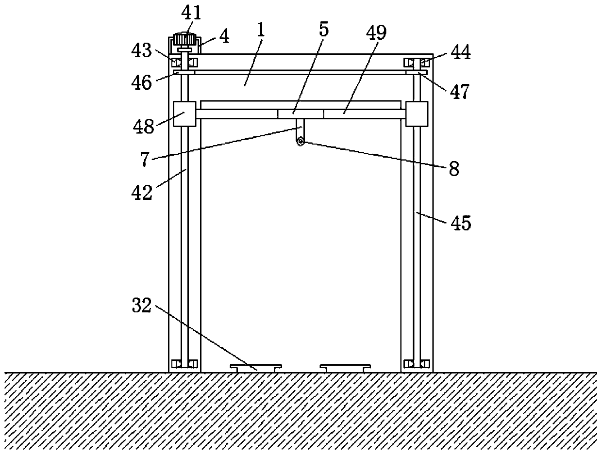 Door capable of measuring body temperature