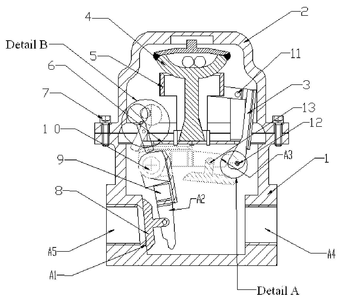 Safety shutoff valve