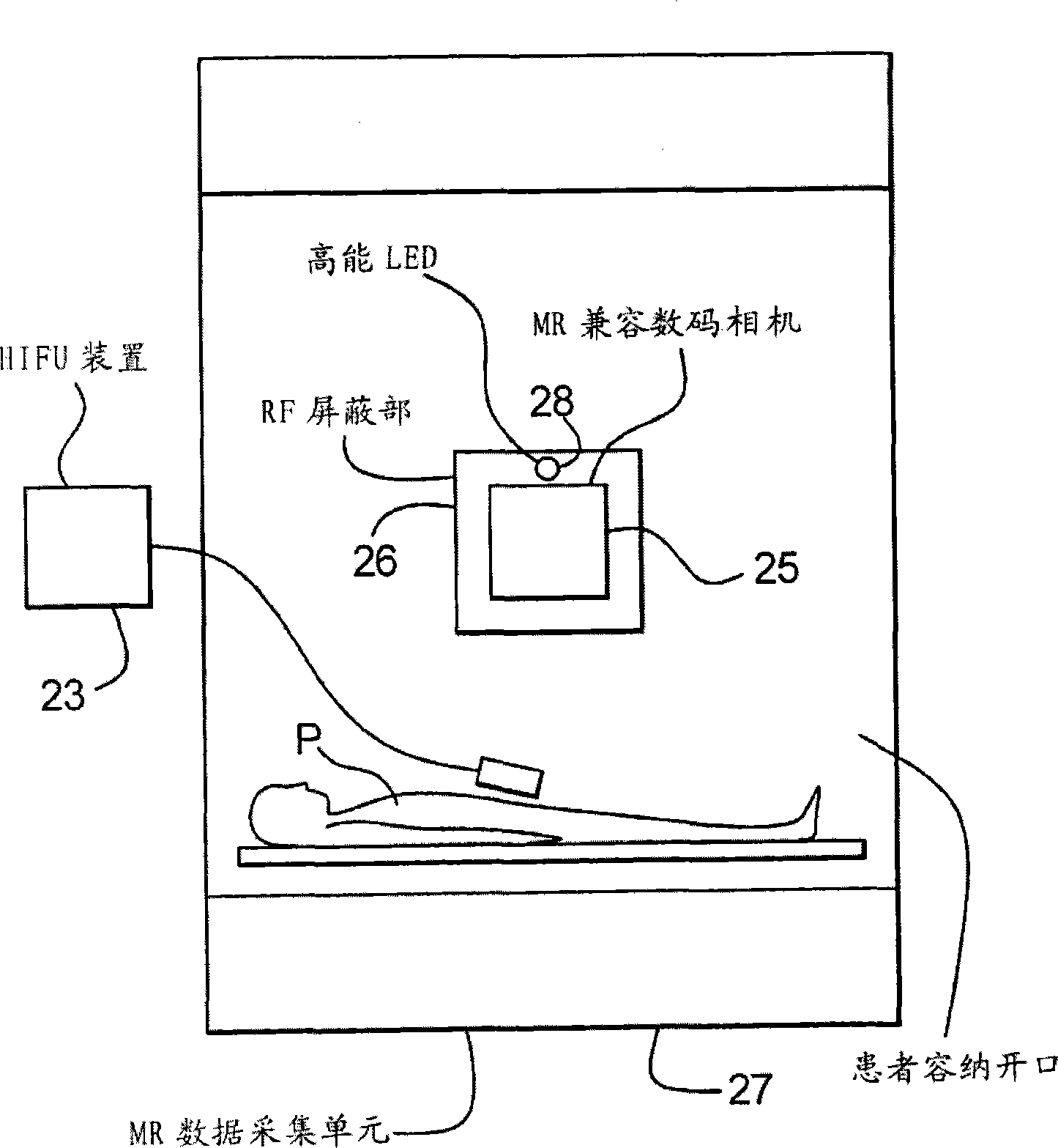 Method and apparatus for generating a signal indicative of motion of a subject in a magnetic resonance apparatus