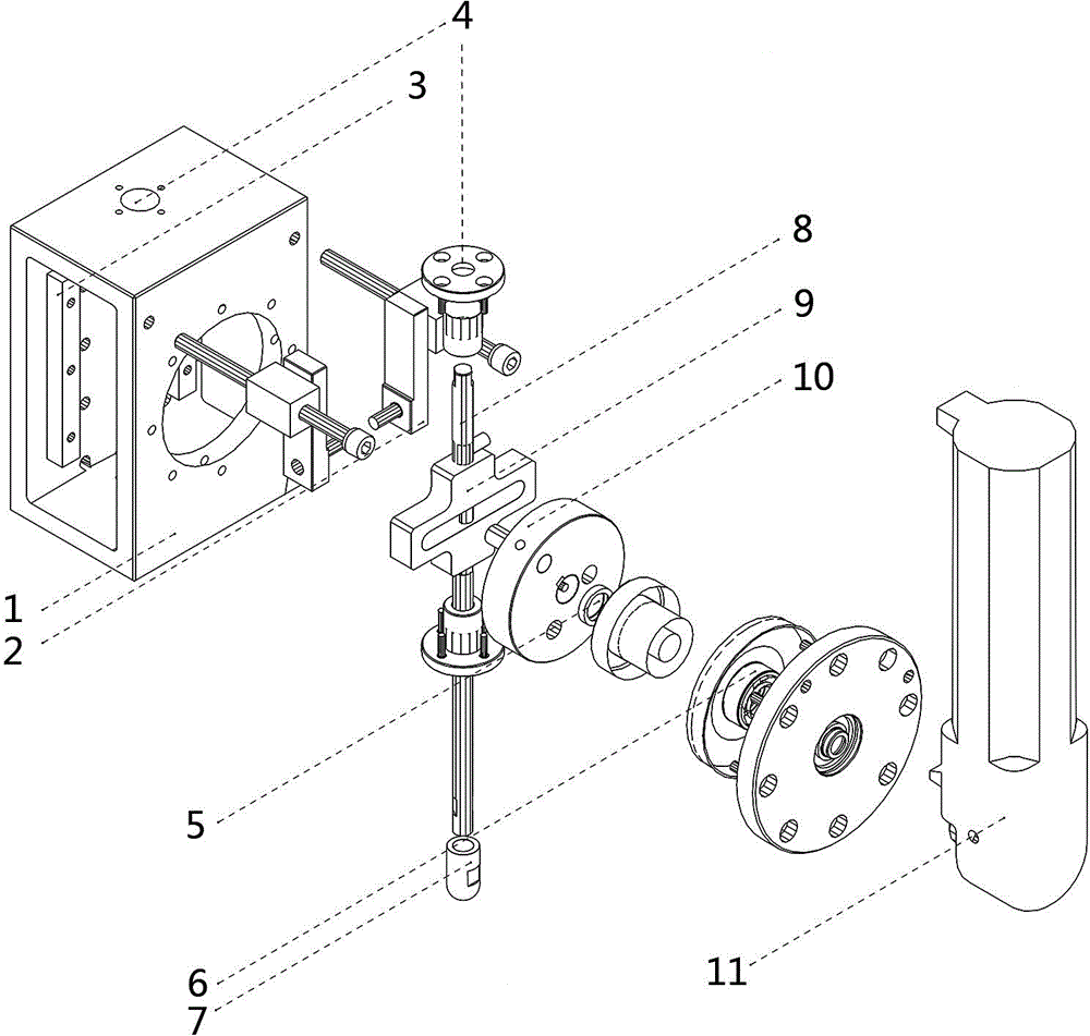 Metal hammering machining tool applied to robotic arm