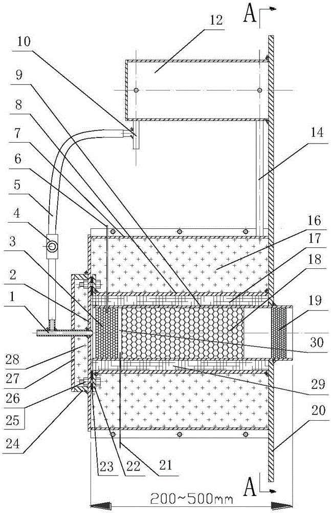 Ultra-low calorific value gas burner