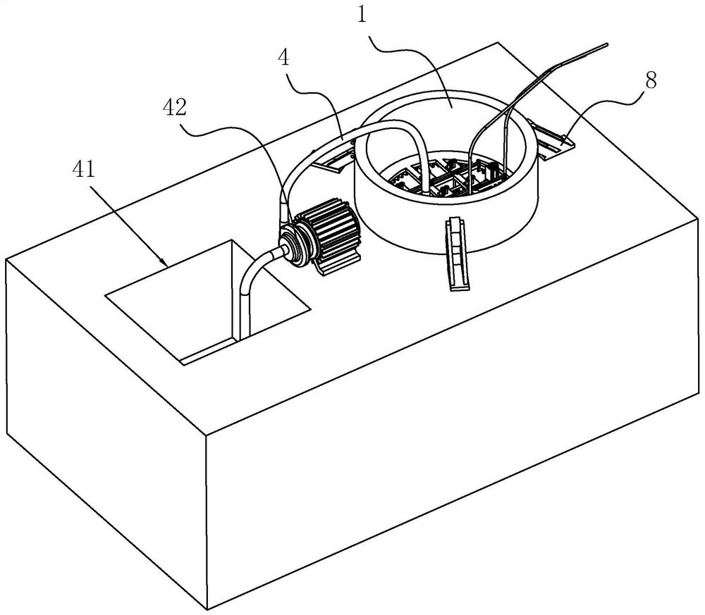 Excavation-free construction process and construction device for green city underground structure