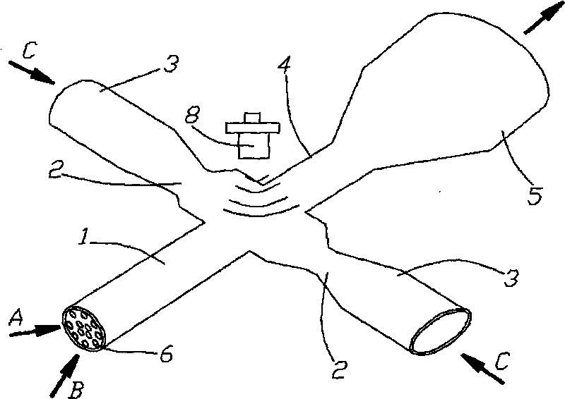 Mixer and method for preparing organic isocyanate