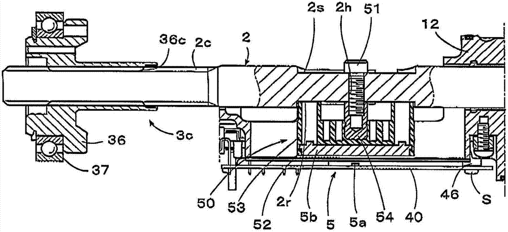 Displacement detection apparatus for linear motion mechanism and rear wheel steering apparatus for vehicle including the same