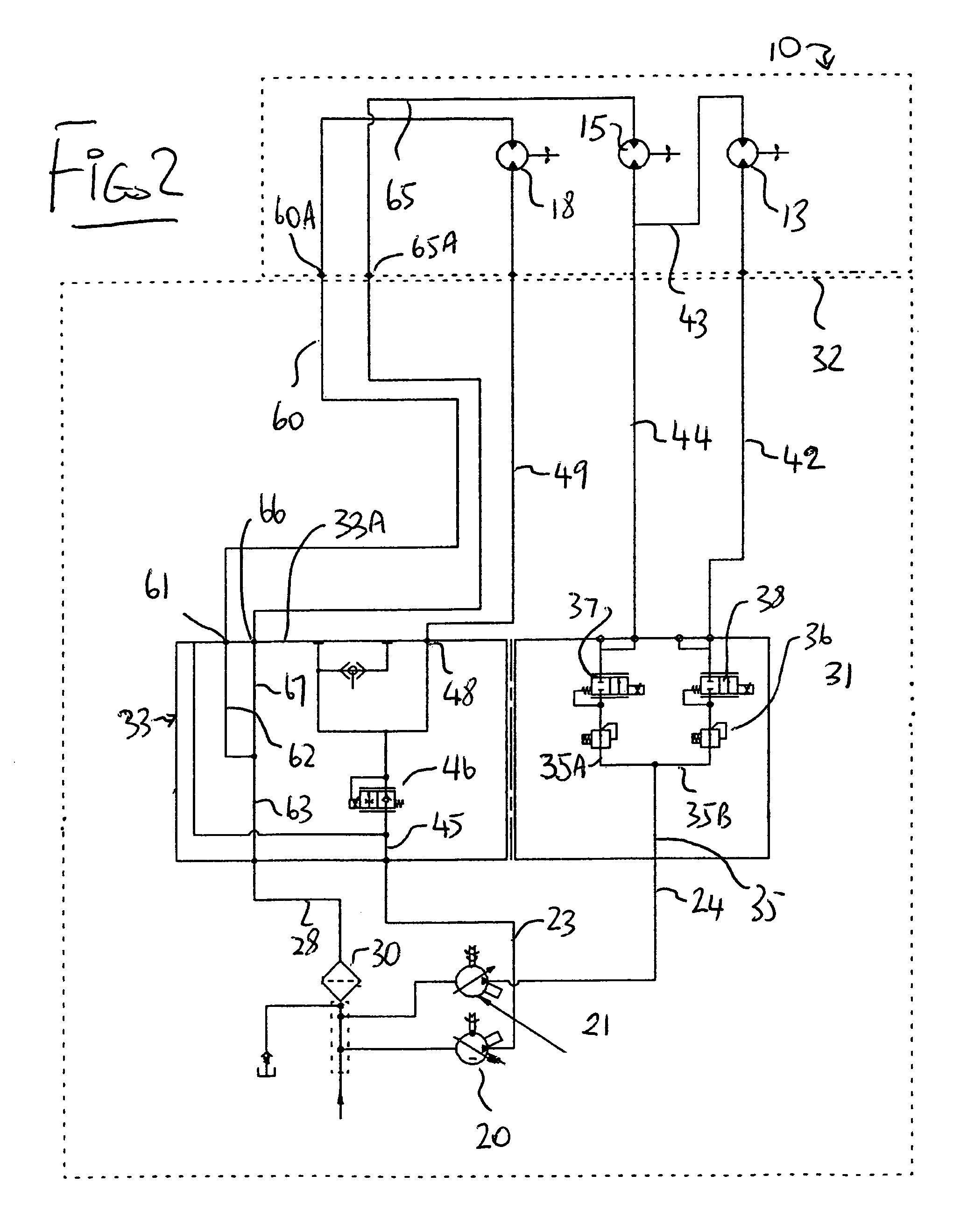 Crop harvesting header with drive reversal