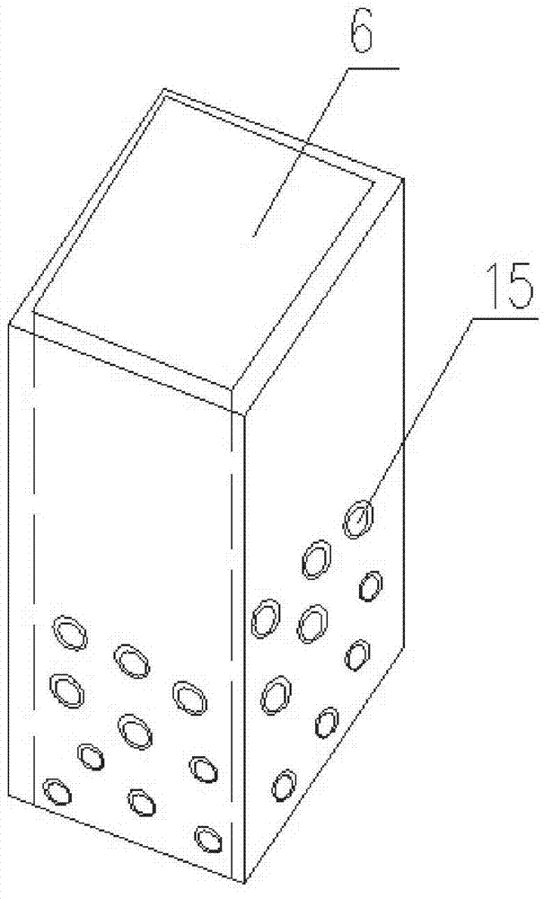 Waste water processing device for high-density flocculating clarification