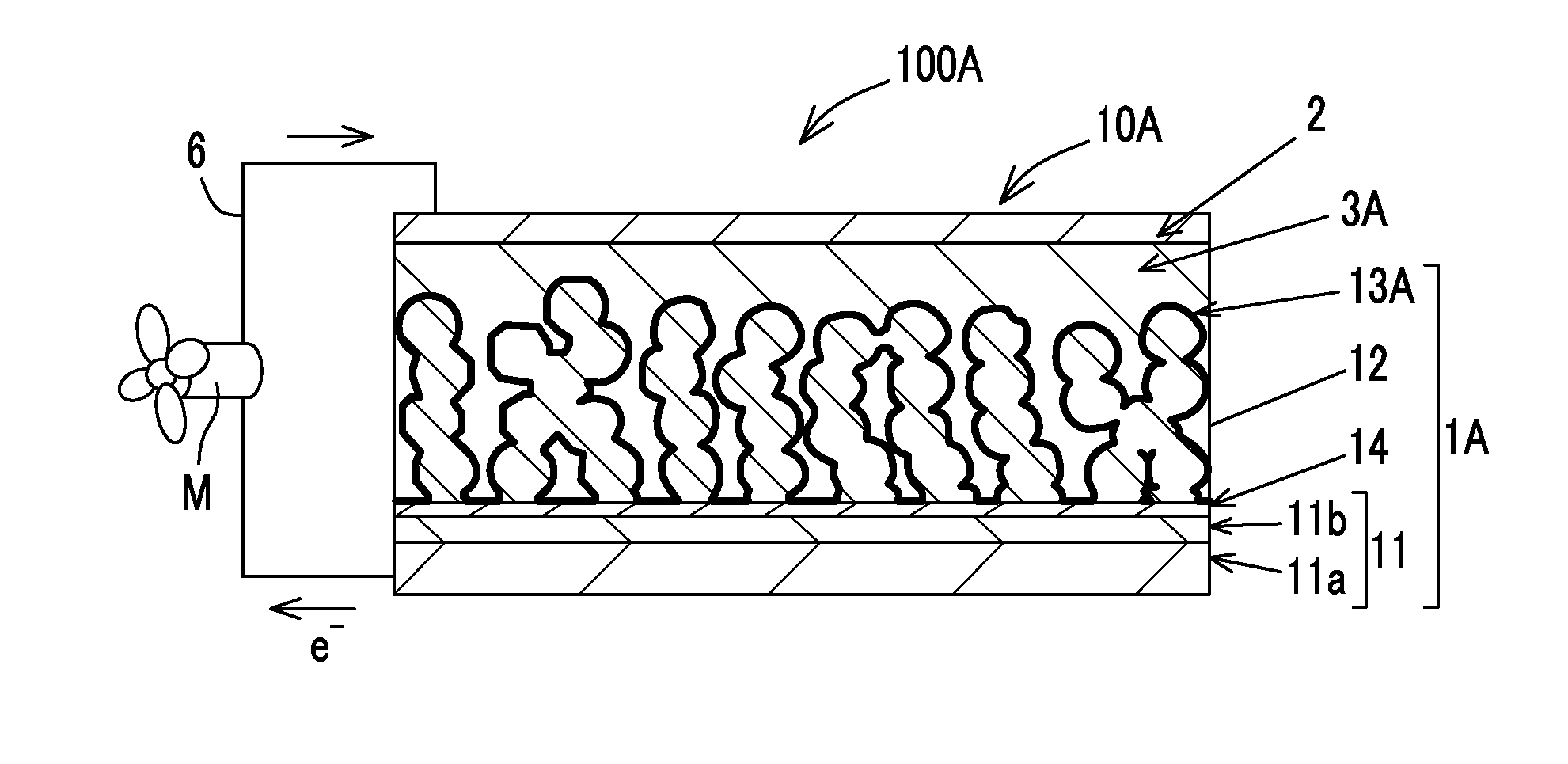 Photoelectric conversion element and solar cell